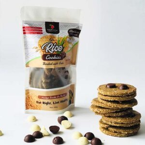 OAT RICE CHOCOLATE COOKIES