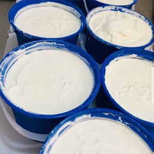 LACTOSE FREE(Low-fat) PLAIN PROBIOTIC  GREEK YOGHURT(unsweetened) - BUCKET